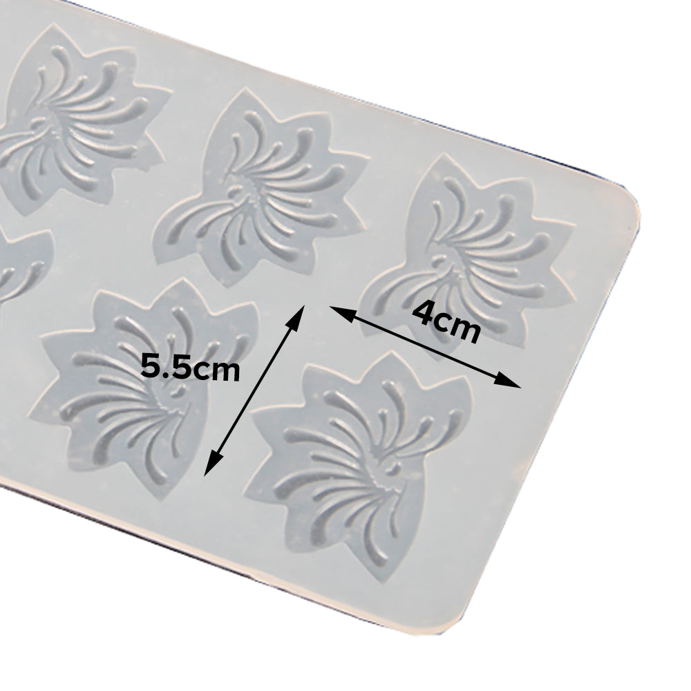 CHOCOLATE MOLD - SPARKLE FLOWER-1928CW