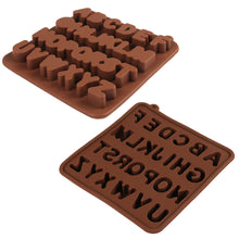 Load image into Gallery viewer, FineDecor Silicone Chocolate Mould Alphabetic Chocolate / Chocolate Alphabet Candy Mold Ice Cube Tray - FD 3437
