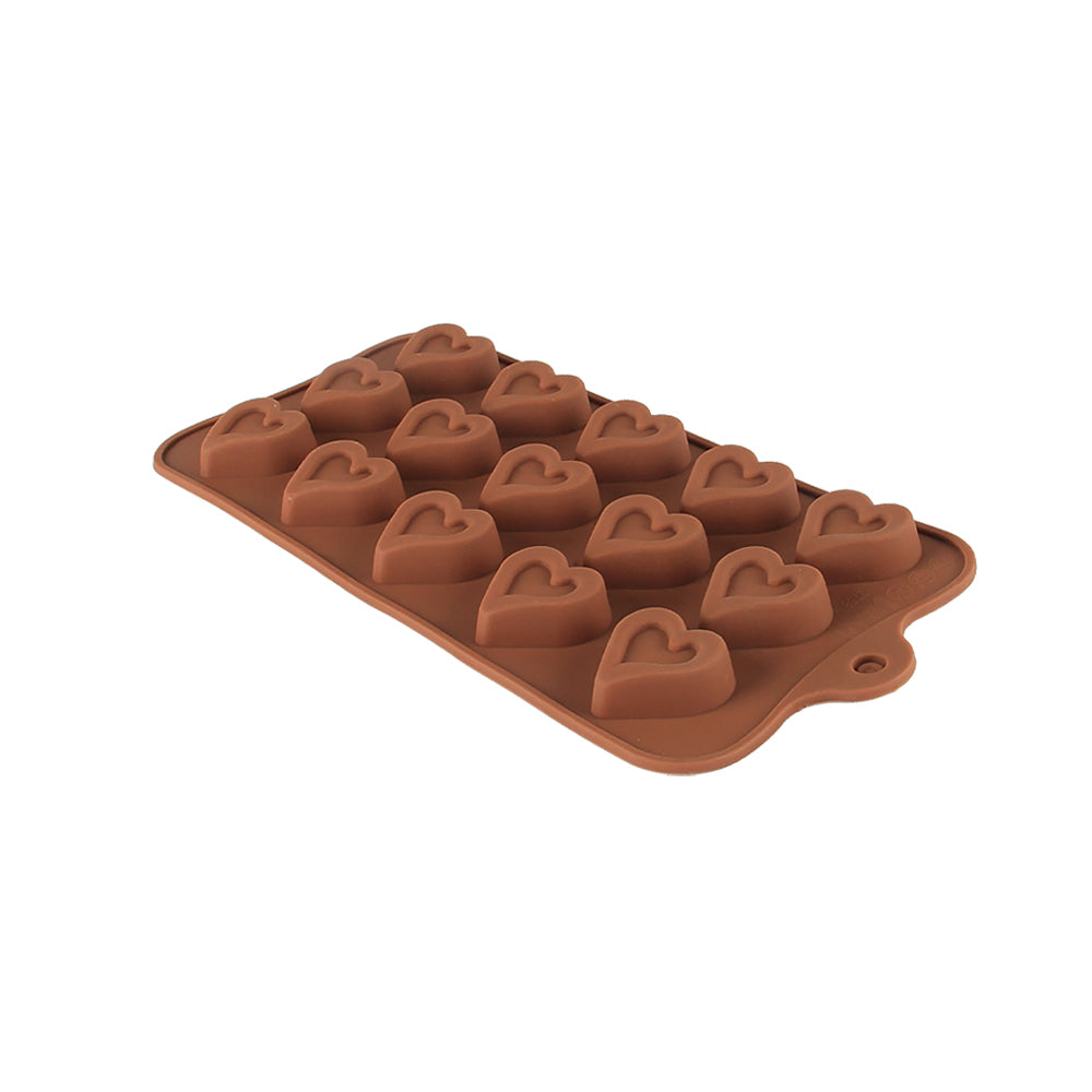 Food Safe Chocolate Silicone Mold (15 Cavity)