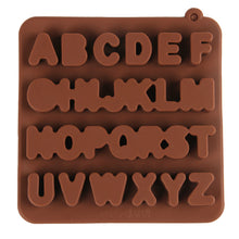 Load image into Gallery viewer, FineDecor Silicone Chocolate Mould Alphabetic Chocolate / Chocolate Alphabet Candy Mold Ice Cube Tray - FD 3437
