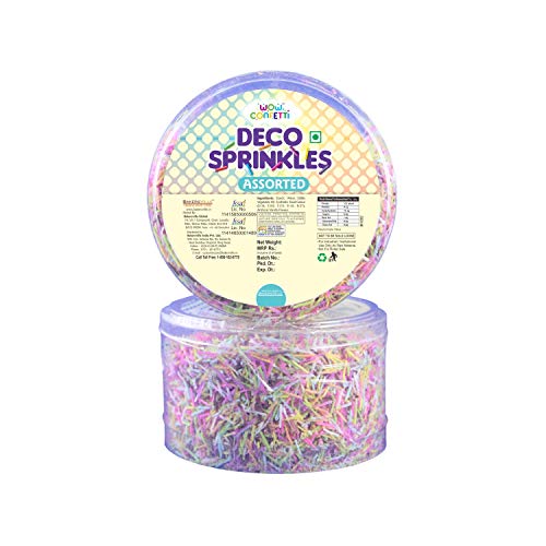 Wow Confetti Deco Sprinkles -30g (Assorted)