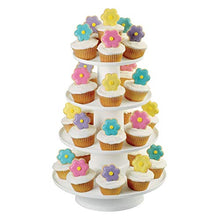 Load image into Gallery viewer, Wilton 4-Tier Stacked Cupcake and Dessert Tower, (16.22”X12”)
