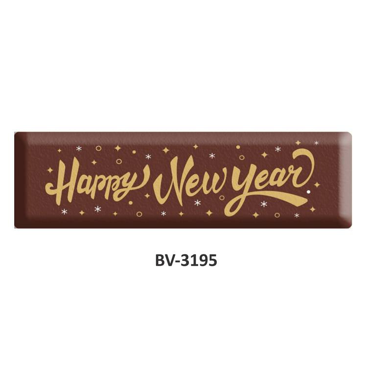 Foodecor Happy New Year Decorative Transfer Mould  - BV 3195