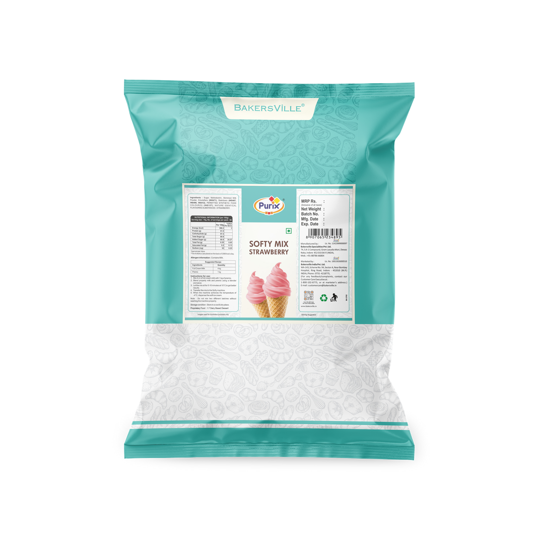 Purix  Softy Mix  Strawberry  1Kg